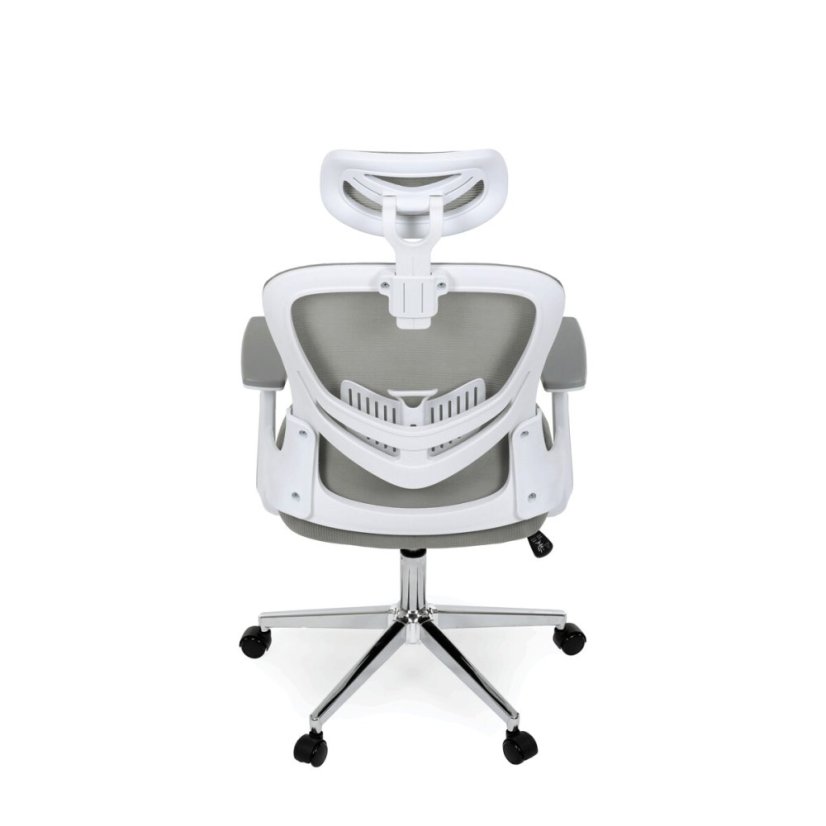 Kancelářská židle, houpací mechanismus, šedá, KA-K2031 GREY