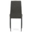 Jídelní židle, látka, kov matný antracit - Dekor: Matný