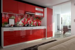 Luxusní kuchyň STAR I 300 v lesklém provedení