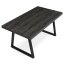 Jídelní stůl rozkládací 160-240x90 cm, lamino, šedý dub, HT-R5624 GREY