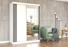 Šatní skříň VERONA 07 150 bílá