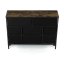 Komoda 103x30x78cm, mdf, vícebarevná, AUK-W2104 BK