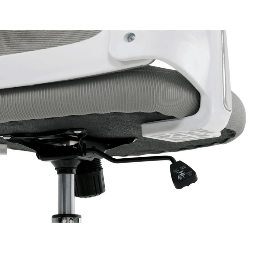 Kancelářská židle, houpací mechanismus, šedá, KA-K2031 GREY