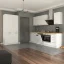 Dřezová skříňka SPLIT 80 ZL 2F BB, bílá (80 x 82) cm
