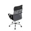 Kancelářská židle, houpací mechanismus, šedá síťovina, KA-E305 GREY