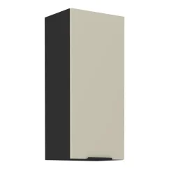 Horní skříňka, kašmír/černá, ARAKA 40 G-90 1F