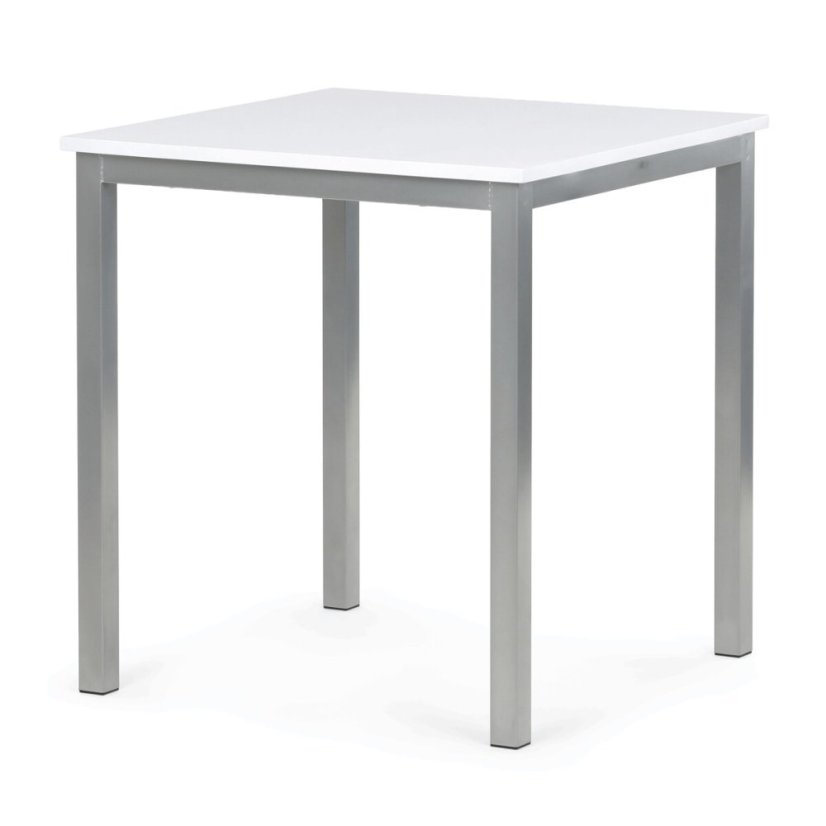 Jídelní stůl 70x70cm, melamin, dub, GDT-201 OAK - Barva (vyberte): hnědá - Barva (vyberte): bílá#eup349725euv4