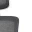 Kancelářská židle, houpací mechanismus, šedá síťovina, KA-Q843 GREY