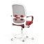 Kancelářská židle, houpací mechanismus, červená látka, KA-S425 RED