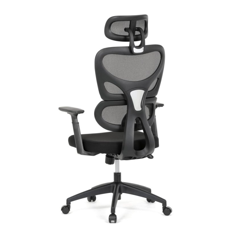 Kancelářská židle, houpací mechanismus, černá, KA-K2080 BK