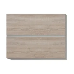 Horní skříňka G 80 U LINE, dub sonoma/bílá (80 x 60) cm