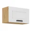 Horní skříňka LULA 60 GU-36 1F, bílá/dub artisan (60 x 36) cm
