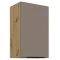 Horní skříňka FRISBO 45 G-72 1F, sandgrau/dub artisan (45 x 71,5) cm