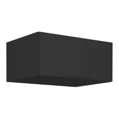 Horní skříňka SIBER 80 NAGU-36 1F, černá (80 x 36) cm