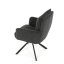 Jídelní židle, šedá, manšestrová látka, HC-X1128 GREY2