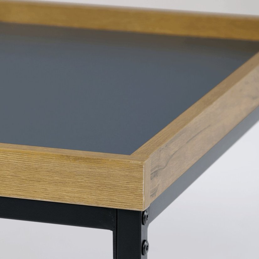 Konferenční stolek 100x60x39cm, mdf, dub, CT-611 OAK