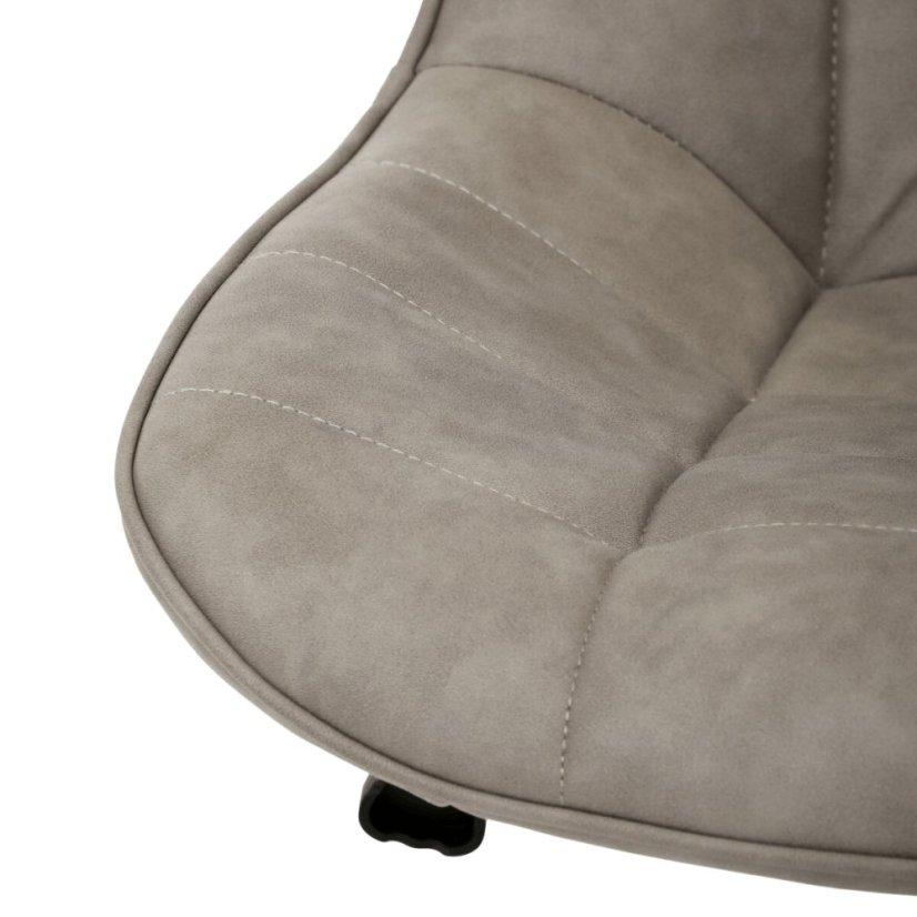 Pracovní židle, výškově nastavitelná, béžová látka, KA-V3120 LAN3