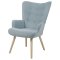 Relaxační křeslo AK-301 BLUE2, látka, modrá