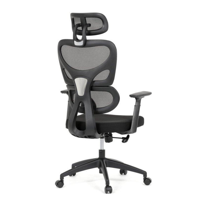Kancelářská židle, houpací mechanismus, černá, KA-K2080 BK
