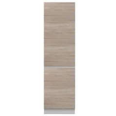Potravinová skříňka D 60 LINE, pravá, dub sonoma/bílá (60 x 202) cm