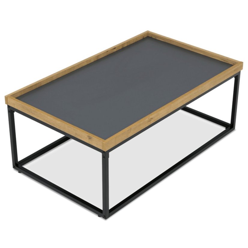 Konferenční stolek 100x60x39cm, mdf, dub, CT-613 OAK