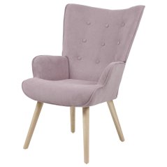 Relaxační křeslo, růžová, látka, AK-301 PINK2