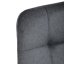 Barová židle, šedá, látka, AUB-X7015 GREY2