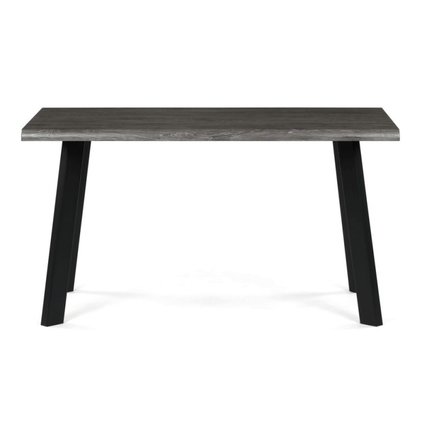 Jídelní stůl 140x80cm, mdf, šedý dub, HT-F4514 GREY - Barva (vyberte): hnědá#eup349729euv2