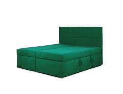Kontinentální postel Boxspring HORAL SOFT zelená