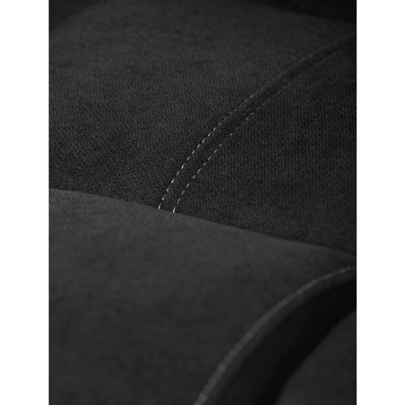 Kancelářské křeslo, houpací mechanismus, černá látka, KA-C715 BK2