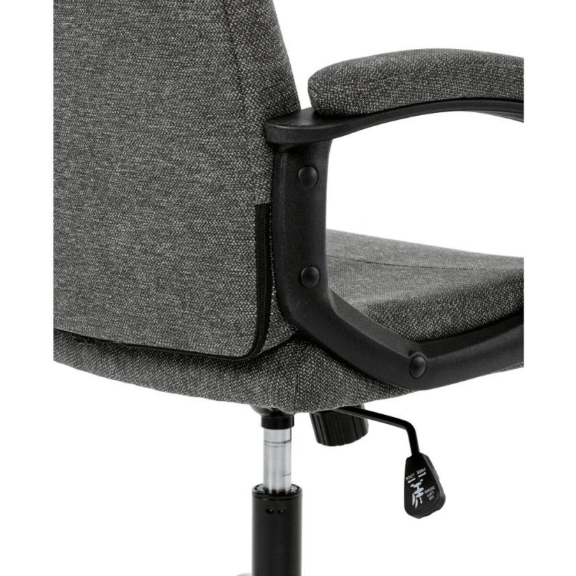 Kancelářské křeslo, houpací mechanismus, šedá látka, KA-Y391 GREY2