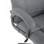 Kancelářské křeslo, houpací mechanismus, šedá látka, KA-C715 GREY2