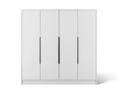 Palladio 200 Otočná skříň bílá (kód WB) (200 x 200) cm – 2 police pro přehledné uložení