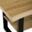 Konferenční stolek 120x60x55cm, mdf, divoký dub, CT-F4212 OAK