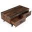 Konferenční stolek 120x60x48cm, masiv, old wood, AHG-536 PINE