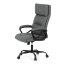 Kancelářské křeslo, houpací mechanismus, šedá ekokůže, KA-Y346 GREY