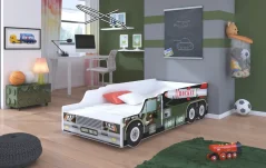 Postel s matracem ROCKET 160x80 (84 x 43) cm – matrace v ceně – lůžko je připravené hned po montáži