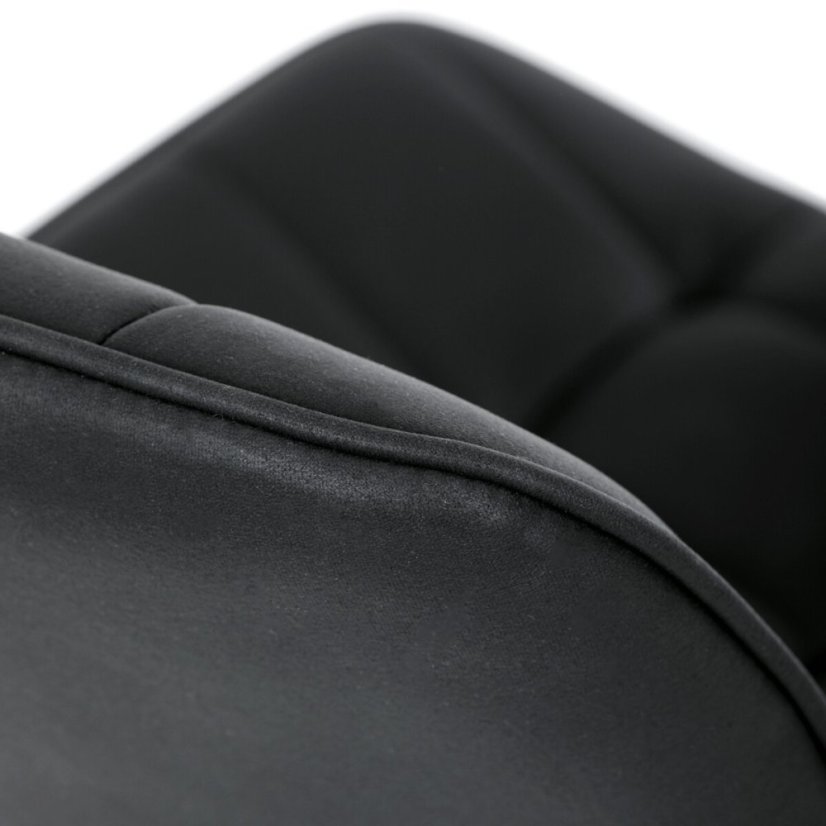 Pracovní židle, výškově nastavitelná, černá látka, KA-V3120 BK3