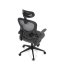 Kancelářská židle, houpací mechanismus, šedá, KA-K2021 GREY