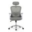 Kancelářská židle, houpací mechanismus, šedá, KA-K2031 GREY