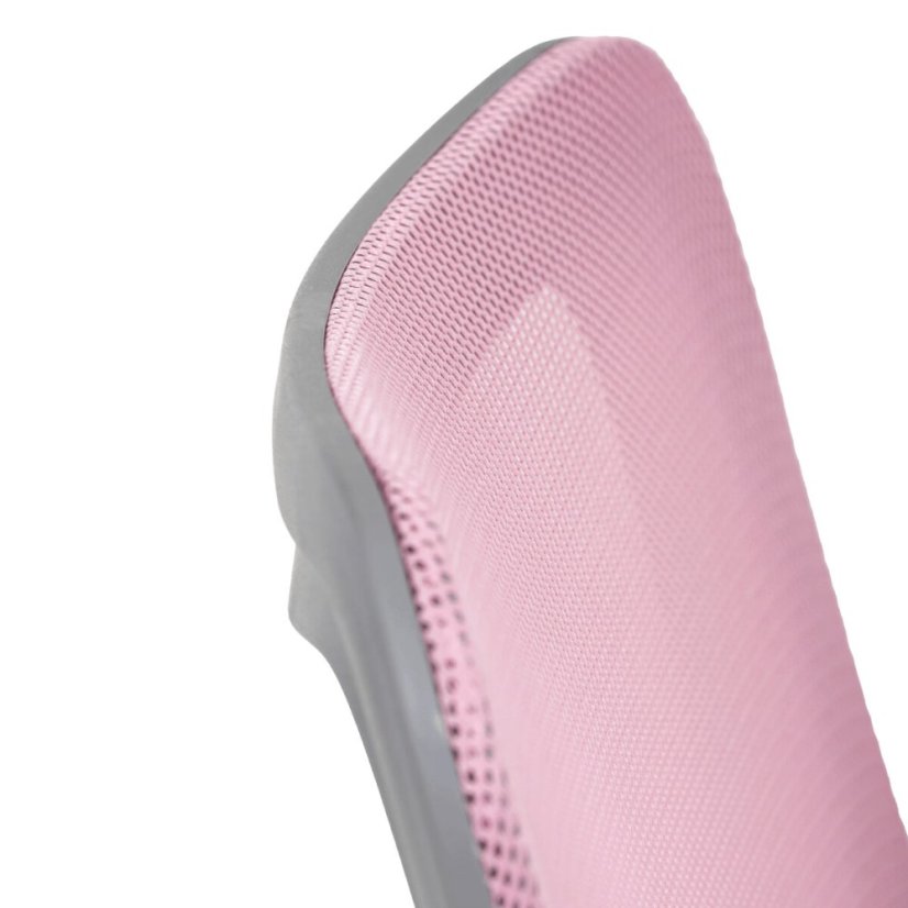 Dětská židle, výškově nastavitelná, růžová síťovina, KA-K2008 PINK