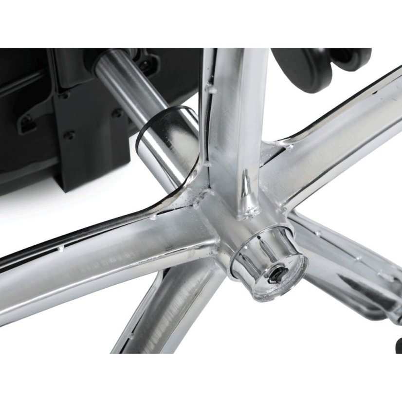 Kancelářské křeslo, houpací mechanismus, šedá ekokůže, KA-F1385 GREY