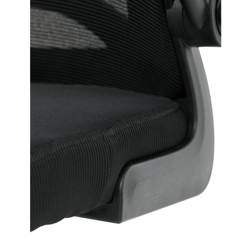 Kancelářská židle, houpací mechanismus, černá, KA-K2021 BK