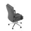 Kancelářské křeslo, houpací mechanismus, šedá ekokůže, KA-D8104 GREY