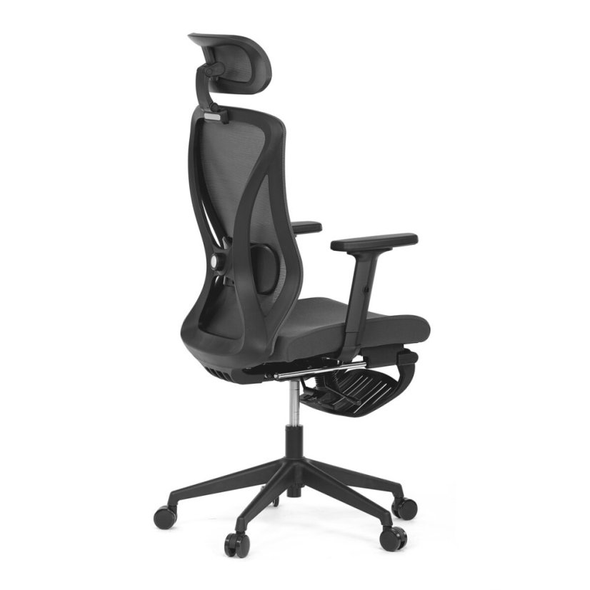 Kancelářská židle, synchronní mechanismus, šedá síťovina, KA-S257 GREY