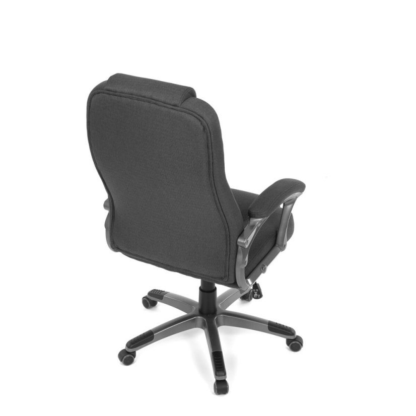 Kancelářské křeslo, houpací mechanismus, černá látka, KA-C713 BK2