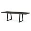 Jídelní stůl rozkládací 160-240x90 cm, lamino, šedý dub, HT-R5624 GREY
