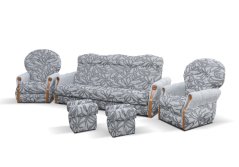Sedací souprava PALERMA 3 + 1 + 1 + taburety