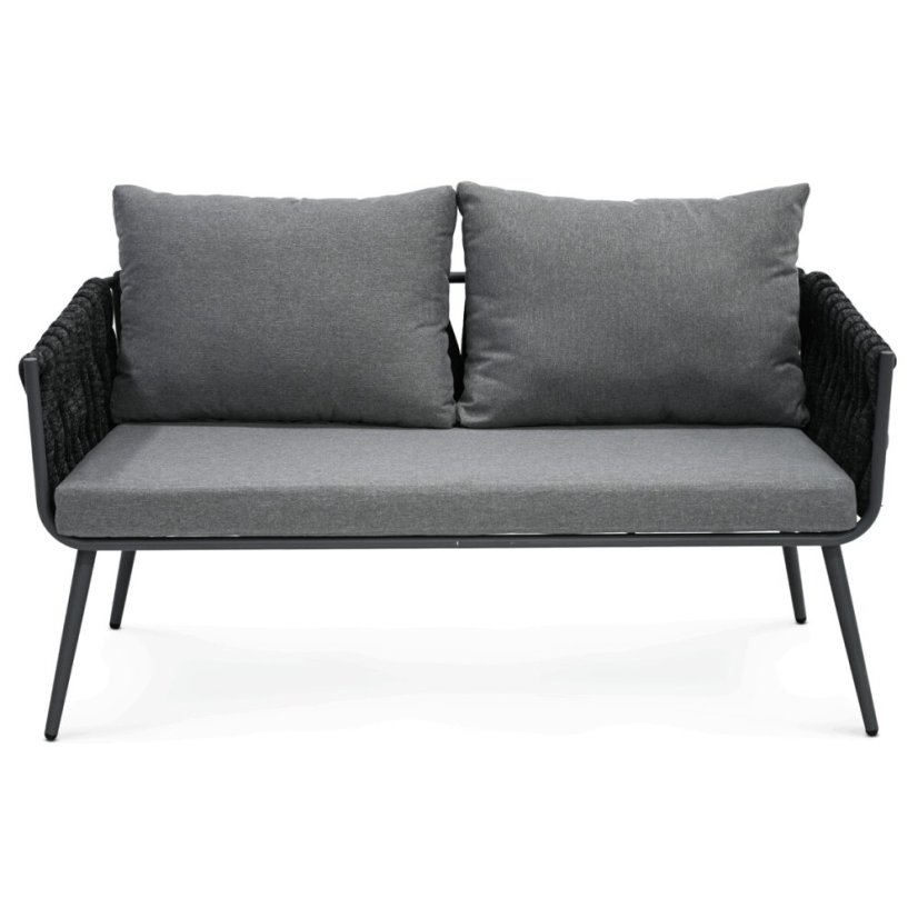 Zahradní sestava, kov, šedá, AZS-1604 GREY