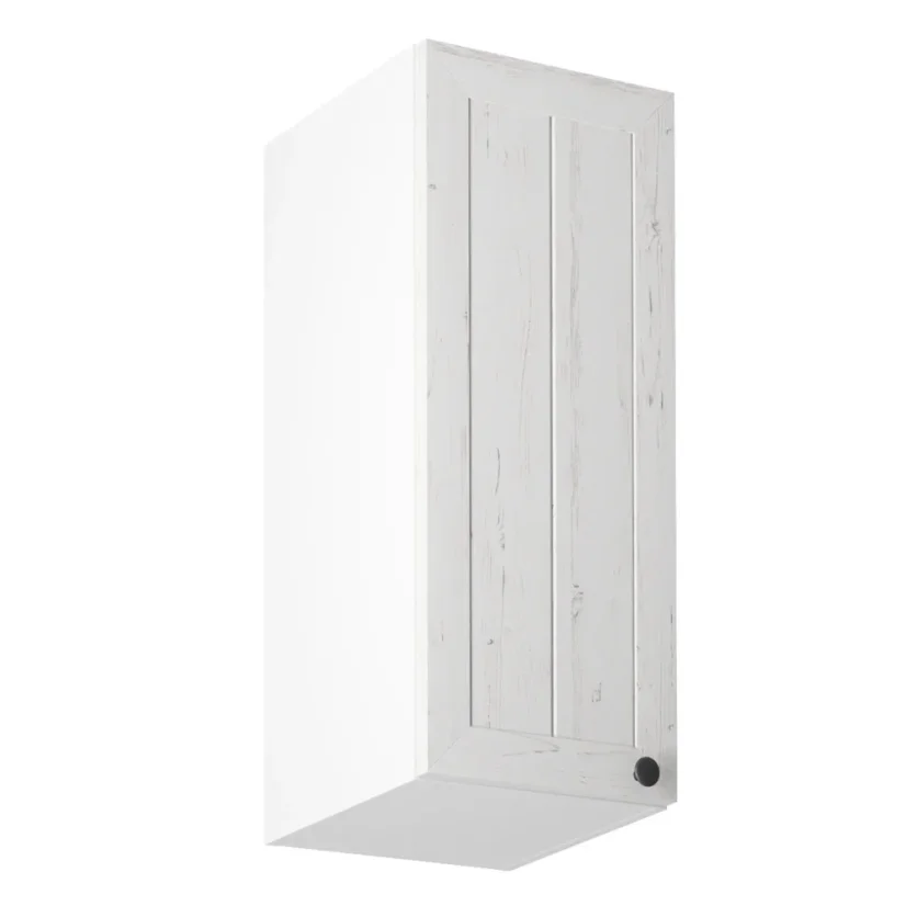 Horní skříňka G30 PROVANCE (30 x 72) cm - Varianta: levá, bílá / sosna andersen
